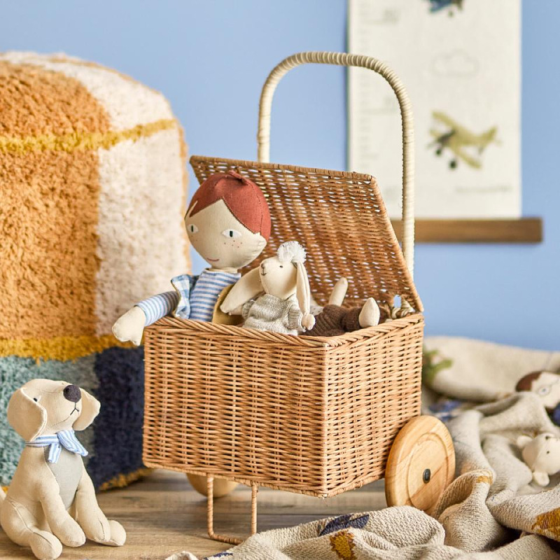 Baby Food With Fiber - Carrinho de Brinquedo de Madeira para