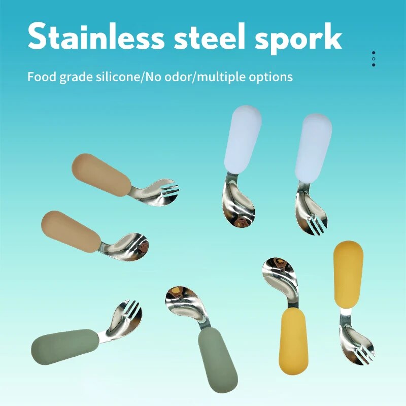 Baby Food Quantity - 316 Stainless Steel Tableware Set, Baby