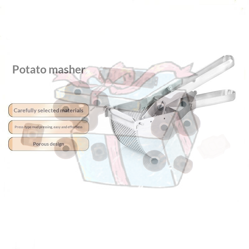 Baby Food With Iron - 【CC】Espremedor de Batatas em Aço Inoxidável,