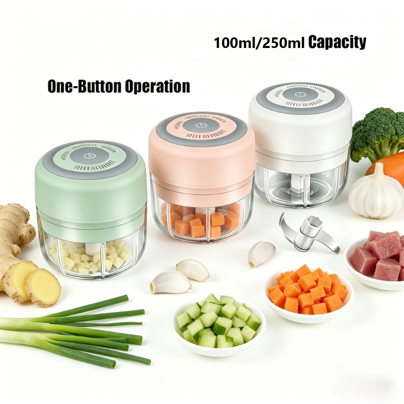 Veggie Baby Food - Mini Processador Elétrico Recarregável 2026 para