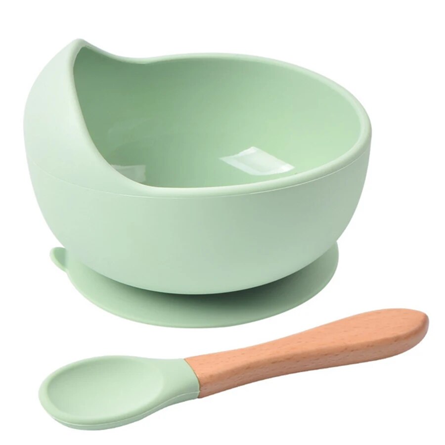 Silicone Suction Bowl - Tigela De Alimentação De Silicone À