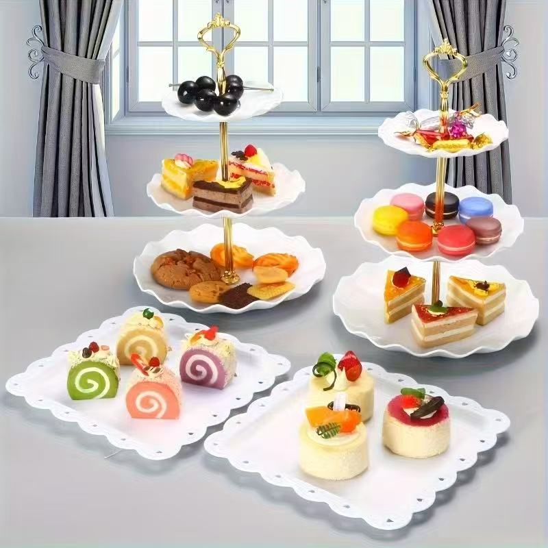 Baby Food Quantity - Conjunto de bandejas decorativas para comida,
