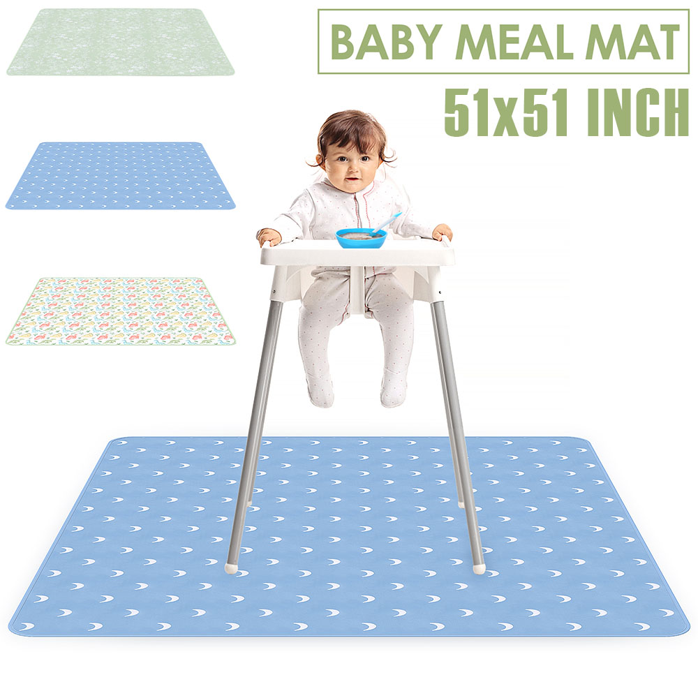 Highchair Splash Mat - Tapete de brincar para bebês, 51