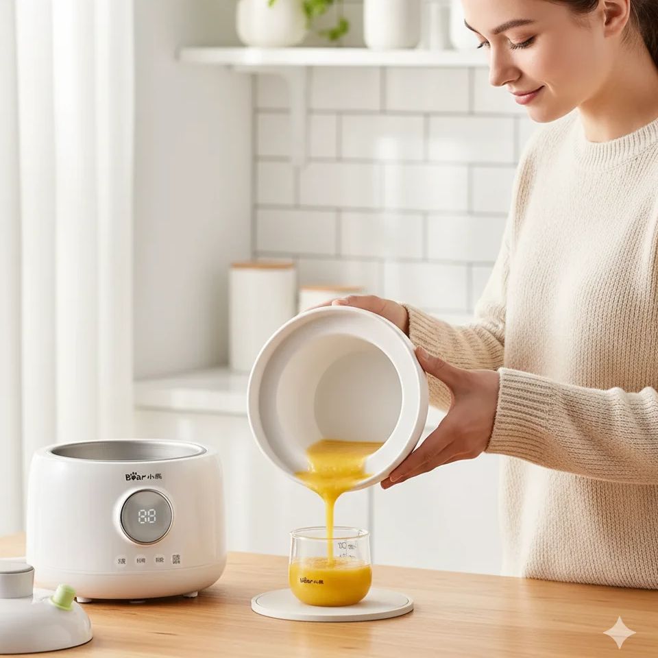 Baby Food Stew - Urso panela elétrica de comida para