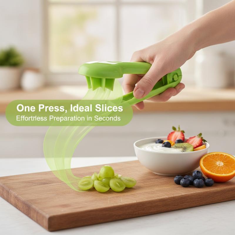 Baby Food With Iron - NOVO Cortador de Uvas de Grau