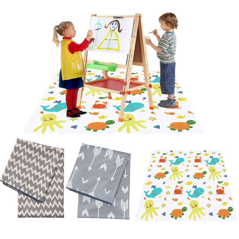 Highchair Splash Mat - Alta cadeira respingo tapete protetor de
