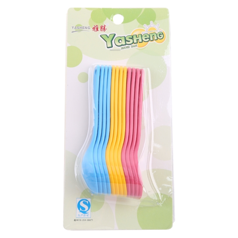 Baby Food Quantity - Plástico seguro do bebê alimentando colher,