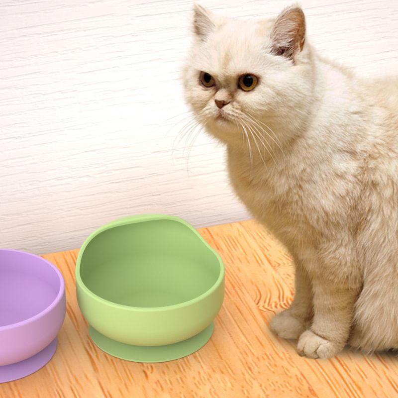 Silicone Suction Bowl - Tigelas de silicone para animais de