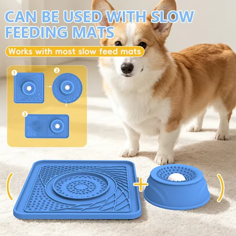 2026 Novo Comedouro Lento de S - Silicone Suction Bowl avaliação e preço