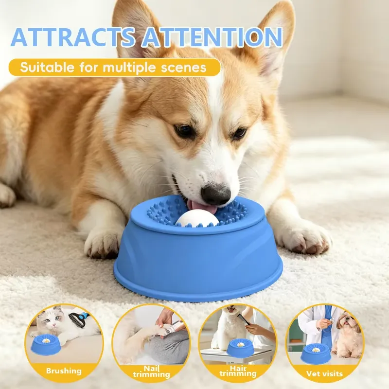 2026 Novo Comedouro Lento de S - Silicone Suction Bowl avaliação e preço