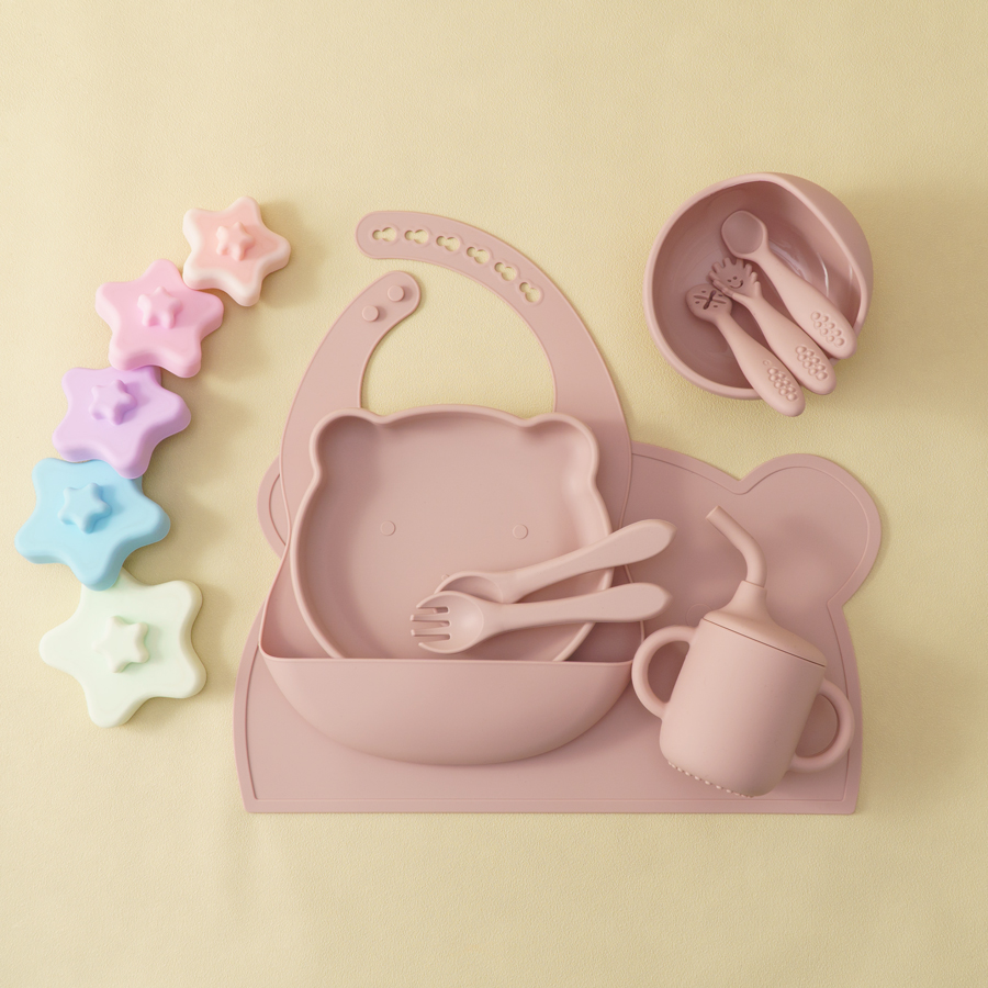 Ajustável Silicone Baby Feedin - Silicone Suction Bowl avaliação e preço