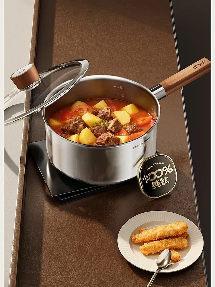 Panela de titânio puro para le - Baby Food With Iron avaliação e preço