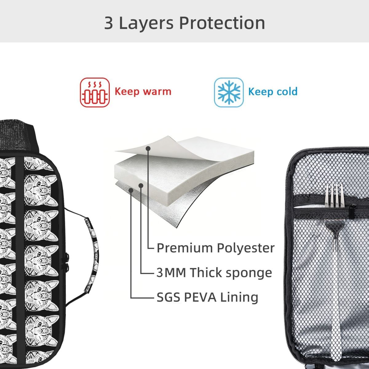 Bolsa térmica isolada para lan - Baby Food Lasagna avaliação e preço