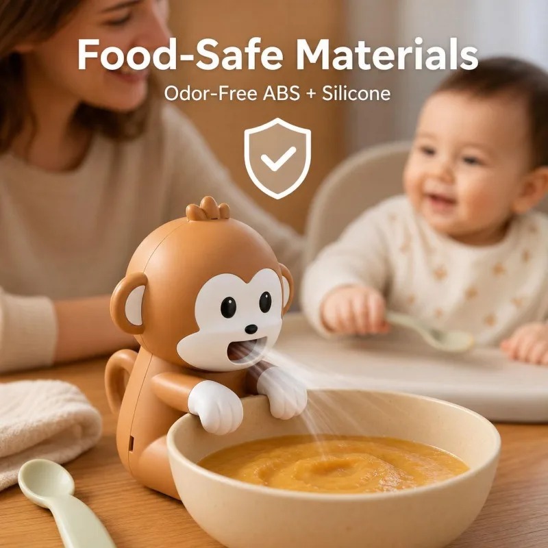 Ventilador Portátil em Forma d - Baby Food Stew avaliação e preço