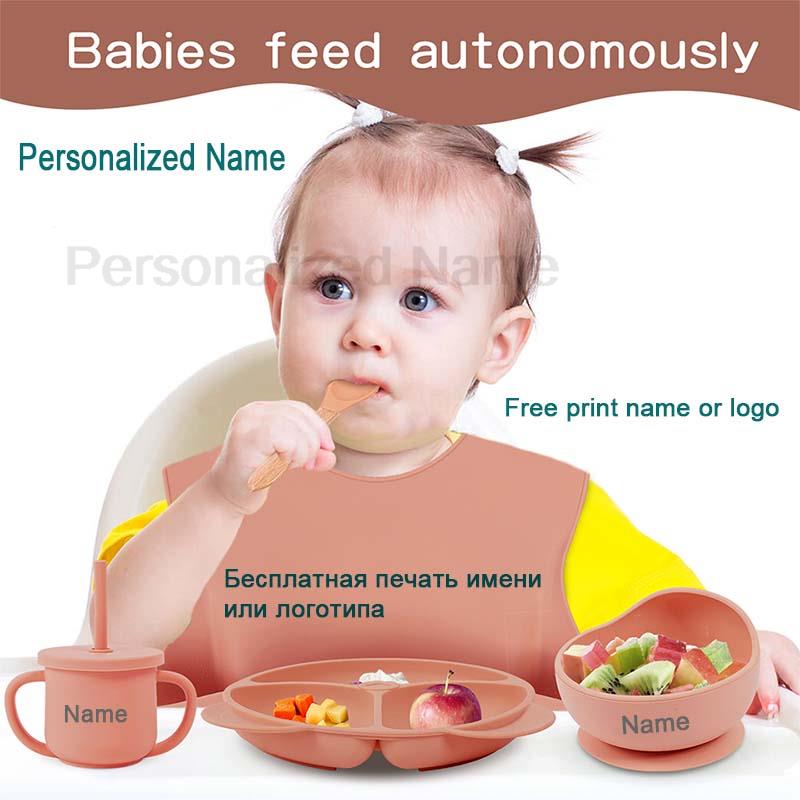 Conjuntos de prato de alimenta - Baby Food Menu avaliação e preço