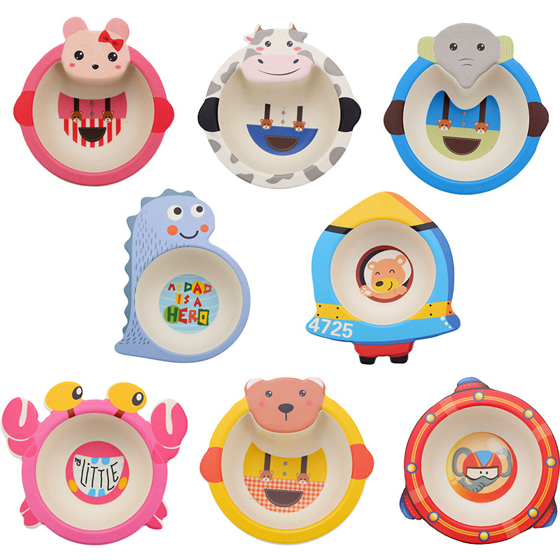 Bacia de alimentação do bebê d - Baby Food With Fiber avaliação e preço
