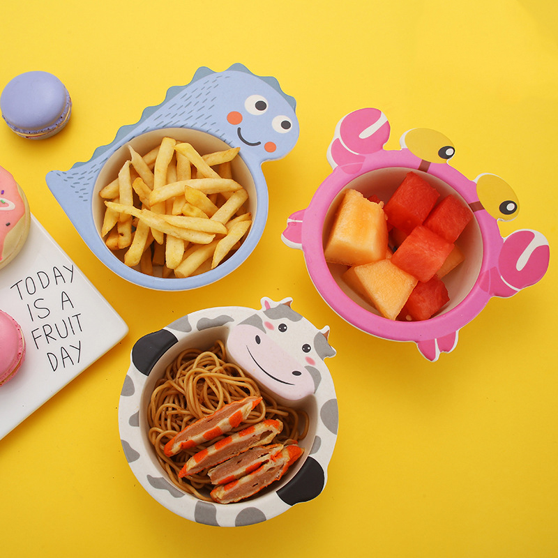 Bacia de alimentação do bebê d - Baby Food With Fiber avaliação e preço