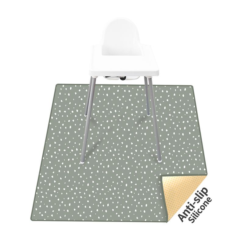 【Flash DEAL】 Tapete antiderrap - Highchair Splash Mat avaliação e preço