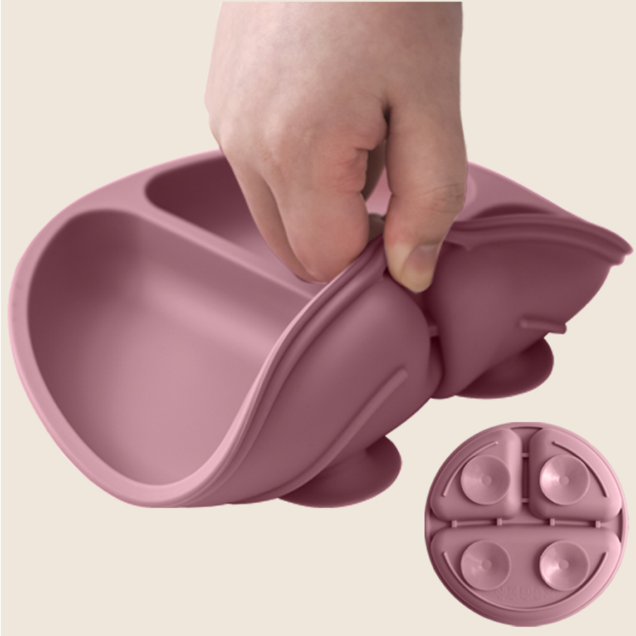 1 pçs bebê otário placa de jan - Silicone Suction Bowl avaliação e preço