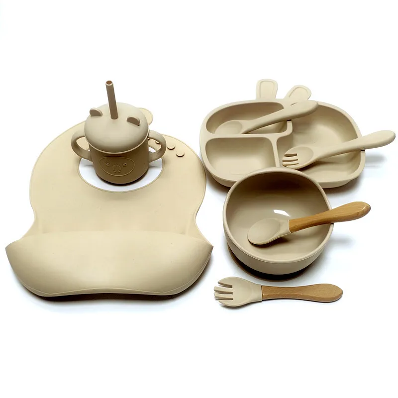 Baby's Silicone Tableware Set, - Baby Food Menu avaliação e preço