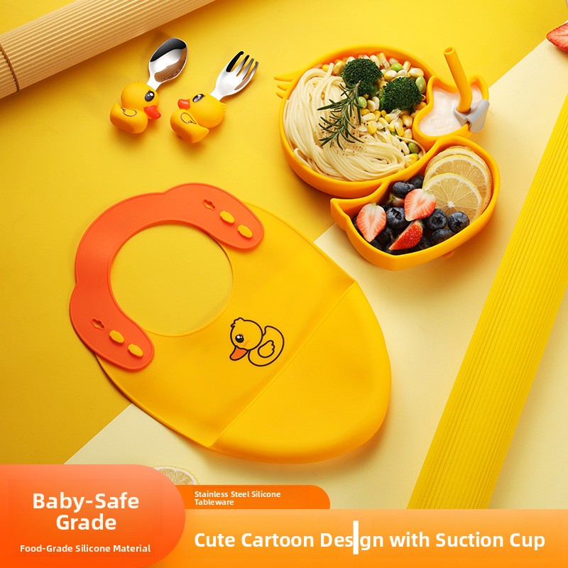 Conjunto de Utensílios de Jant - Baby Food Apron avaliação e preço