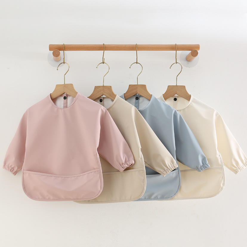 Babadores de alimentação de be - Baby Food Apron avaliação e preço