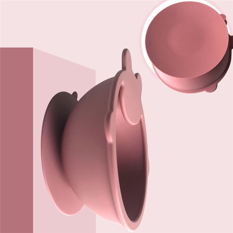 Conjunto de Pratos de Silicone - Silicone Suction Bowl avaliação e preço