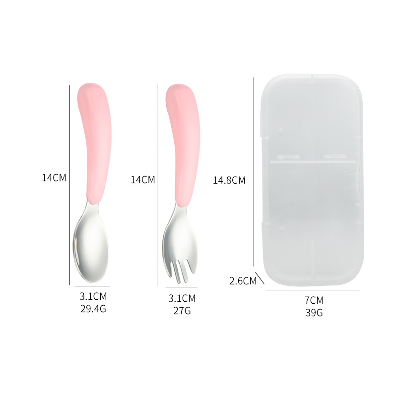 Colher, Garfo e Hashi de Aço I - Baby Food Dispensing Spoon avaliação e preço