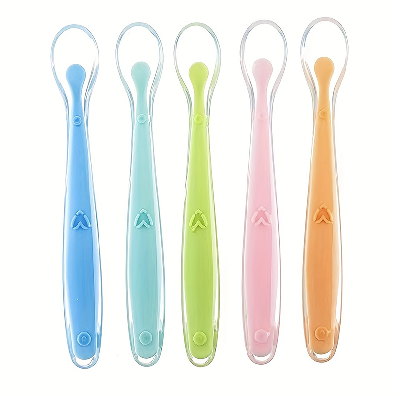 Colher de Silicone Macia para  - Baby Food Dispensing Spoon avaliação e preço