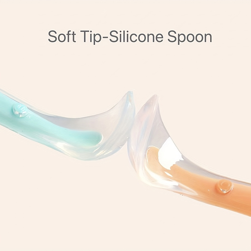 Colher de Silicone Macia para  - Baby Food Dispensing Spoon avaliação e preço