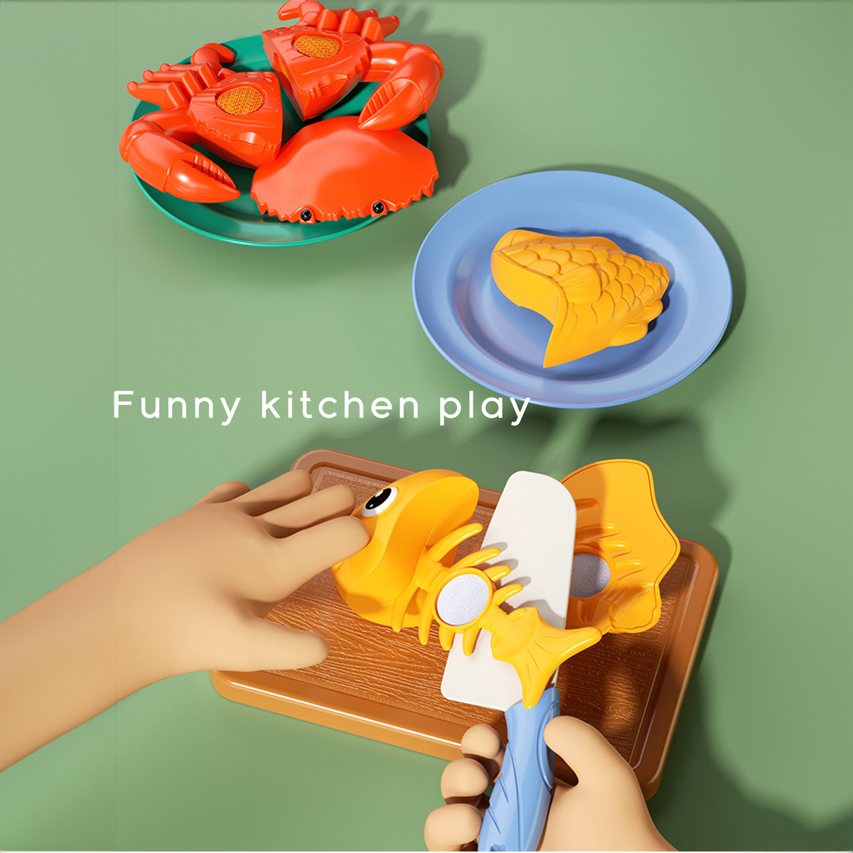 Corte de brinquedos de comida, - Baby Food Quantity avaliação e preço