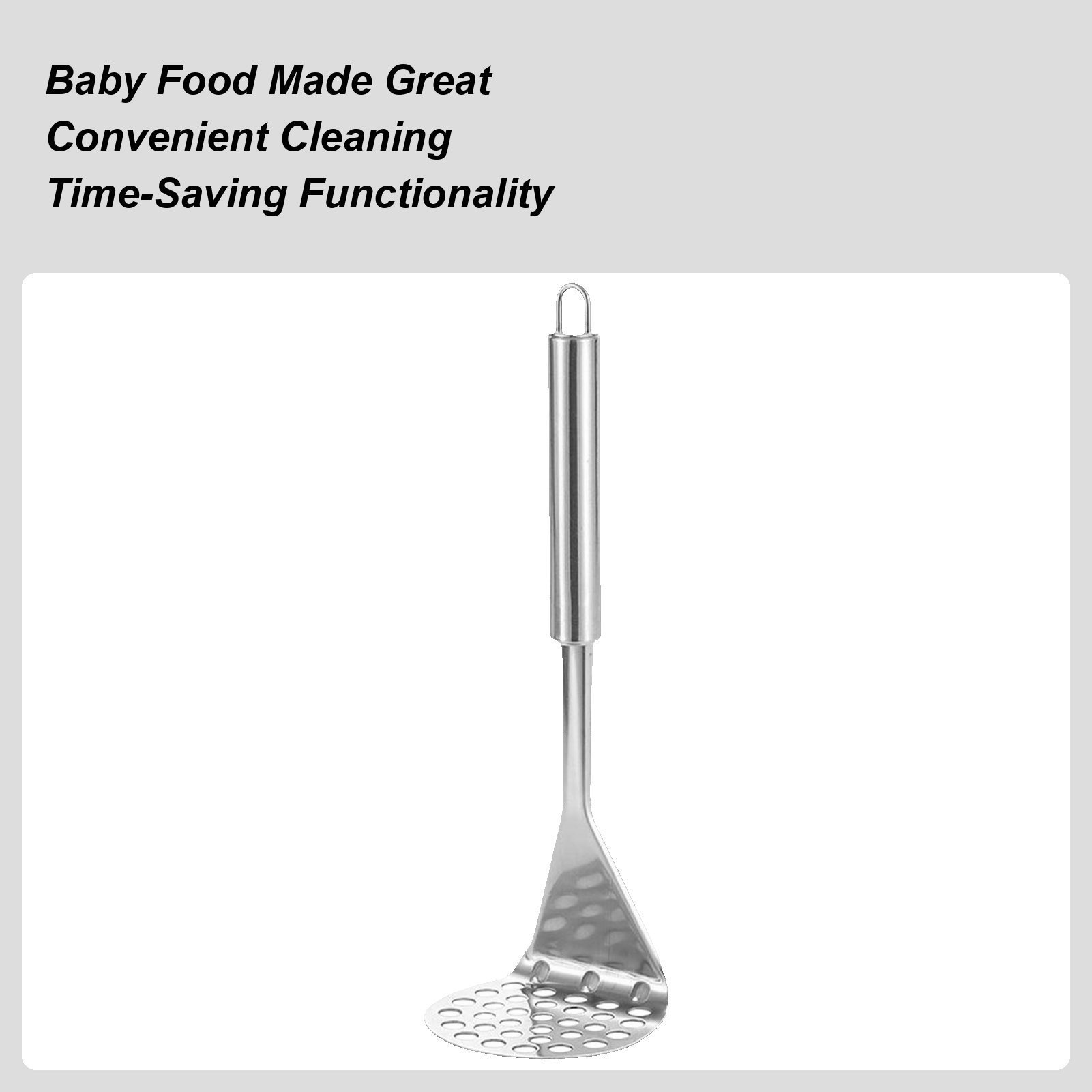 Triturador de batata de metal, - Veggie Baby Food avaliação e preço