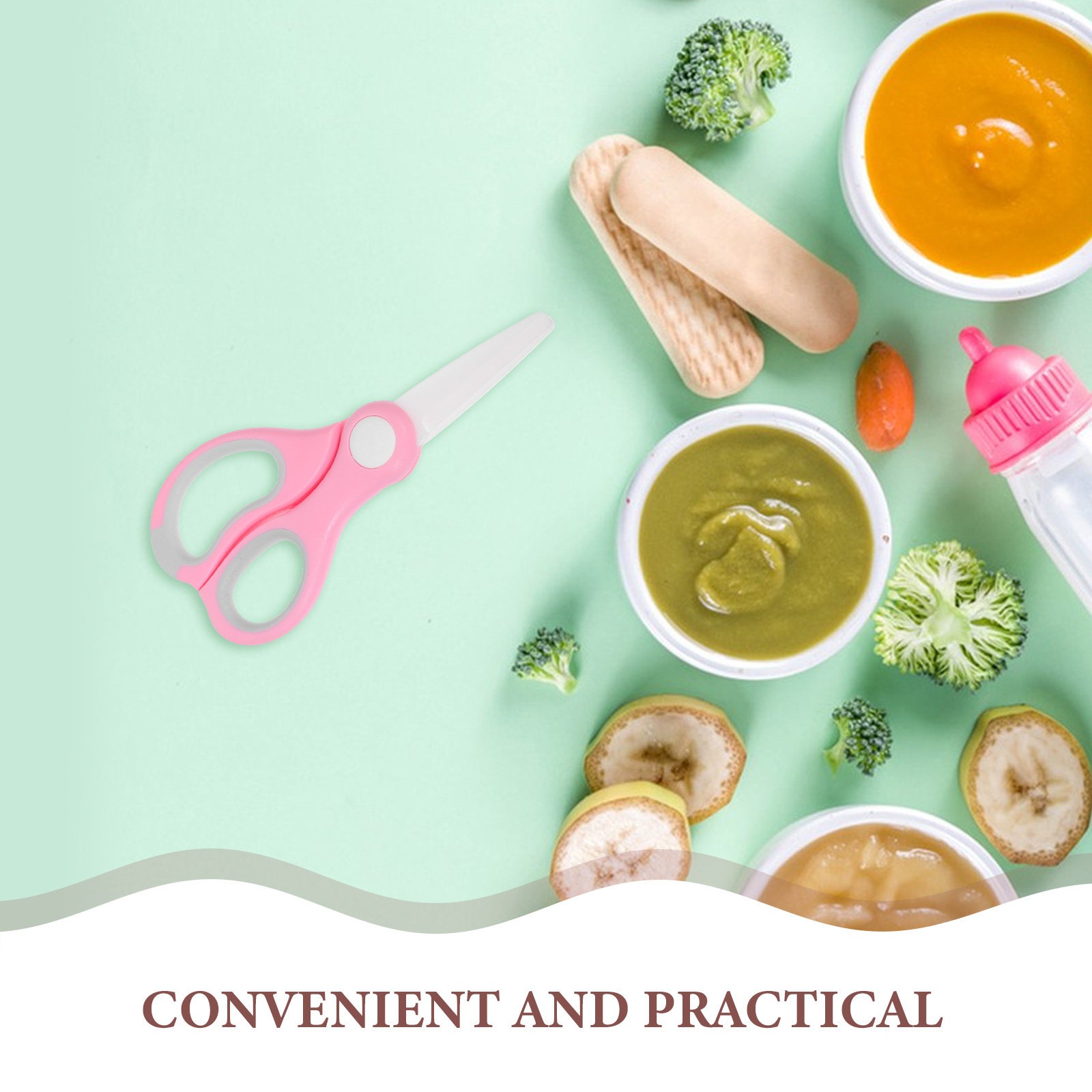 Tesoura Portátil de Cerâmica p - Veggie Baby Food avaliação e preço