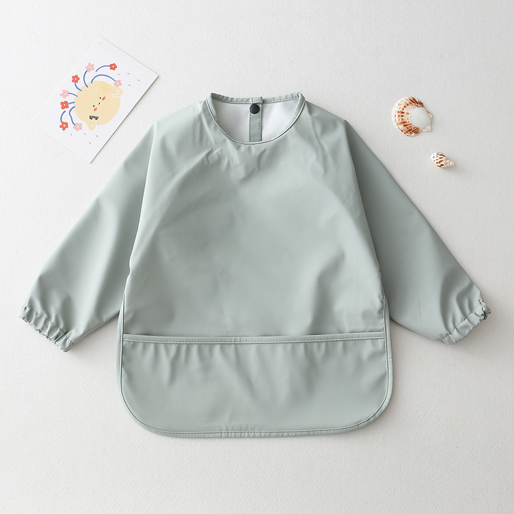 Babadores de alimentação de be - Baby Food Apron avaliação e preço