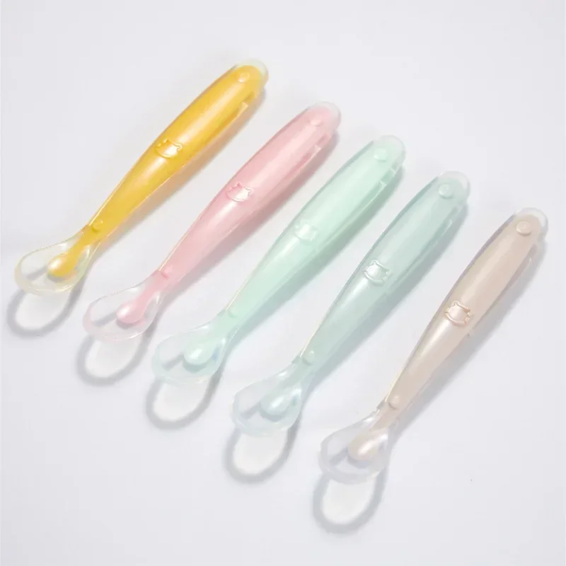 Colher de silicone macio para  - Baby Food Quantity avaliação e preço