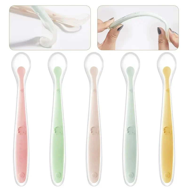 Colher de silicone macio para  - Baby Food Quantity avaliação e preço