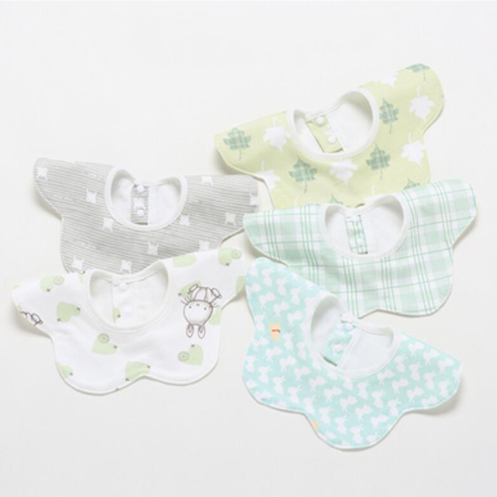5 pçs/lote babadores do bebê à - Baby Food Apron avaliação e preço