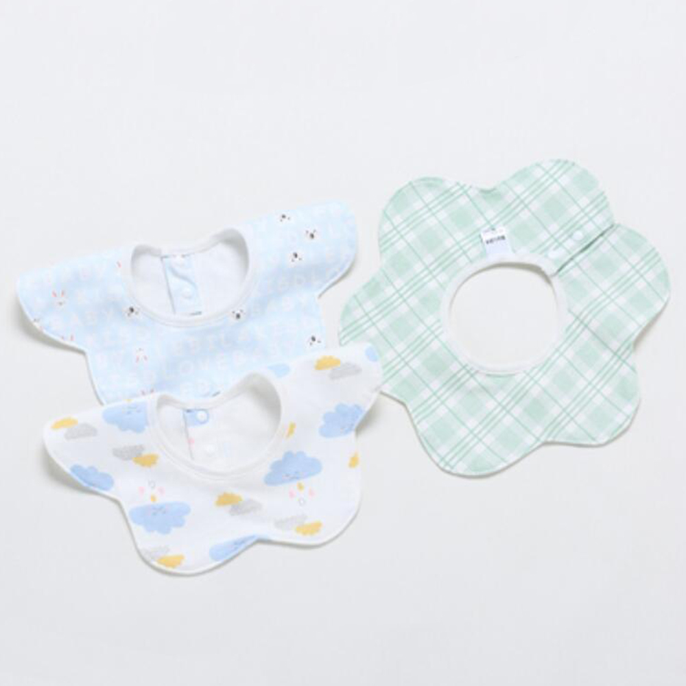 5 pçs/lote babadores do bebê à - Baby Food Apron avaliação e preço