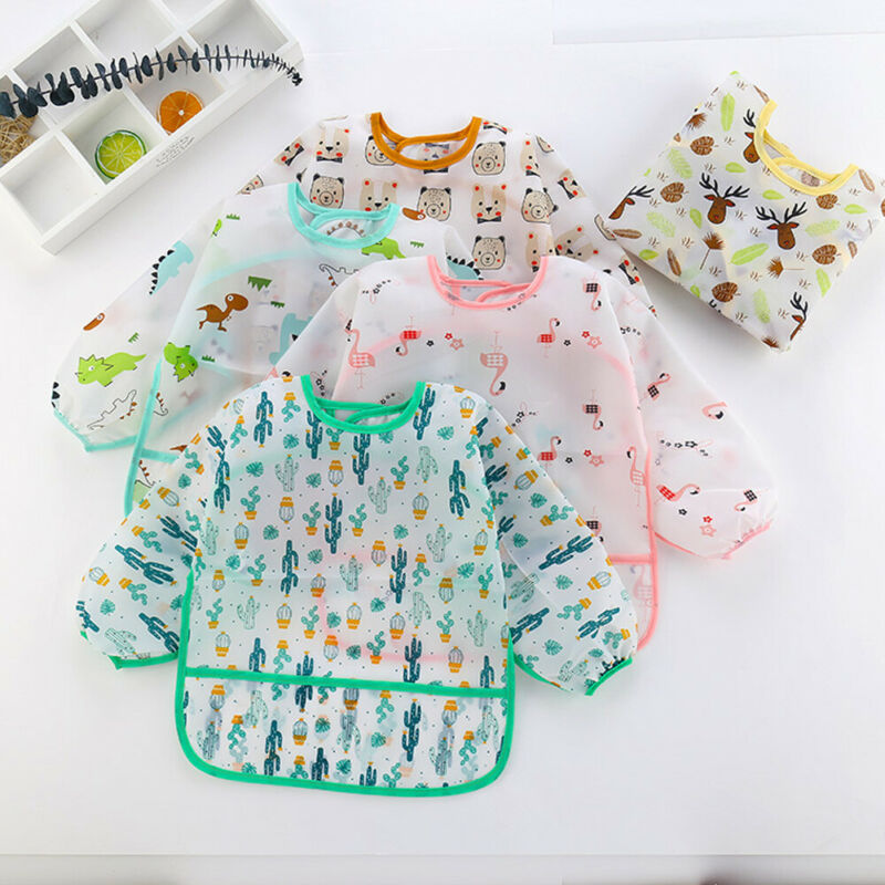 Babadores de bebê novos bonito - Baby Food Apron avaliação e preço
