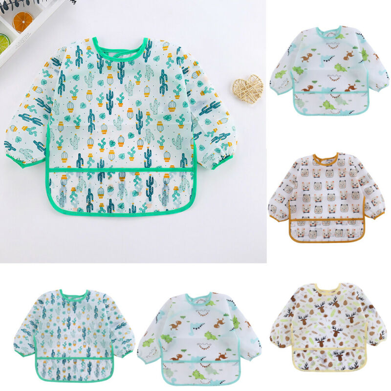 Babadores de bebê novos bonito - Baby Food Apron avaliação e preço