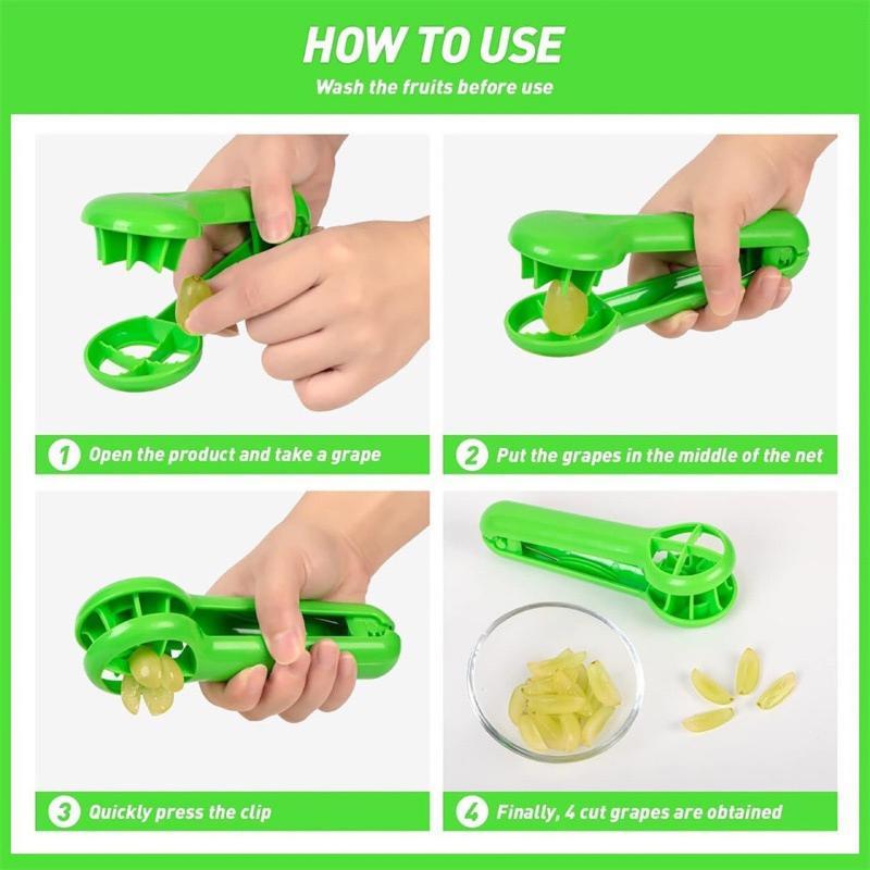 NOVO Cortador de Uvas de Grau  - Baby Food With Iron avaliação e preço