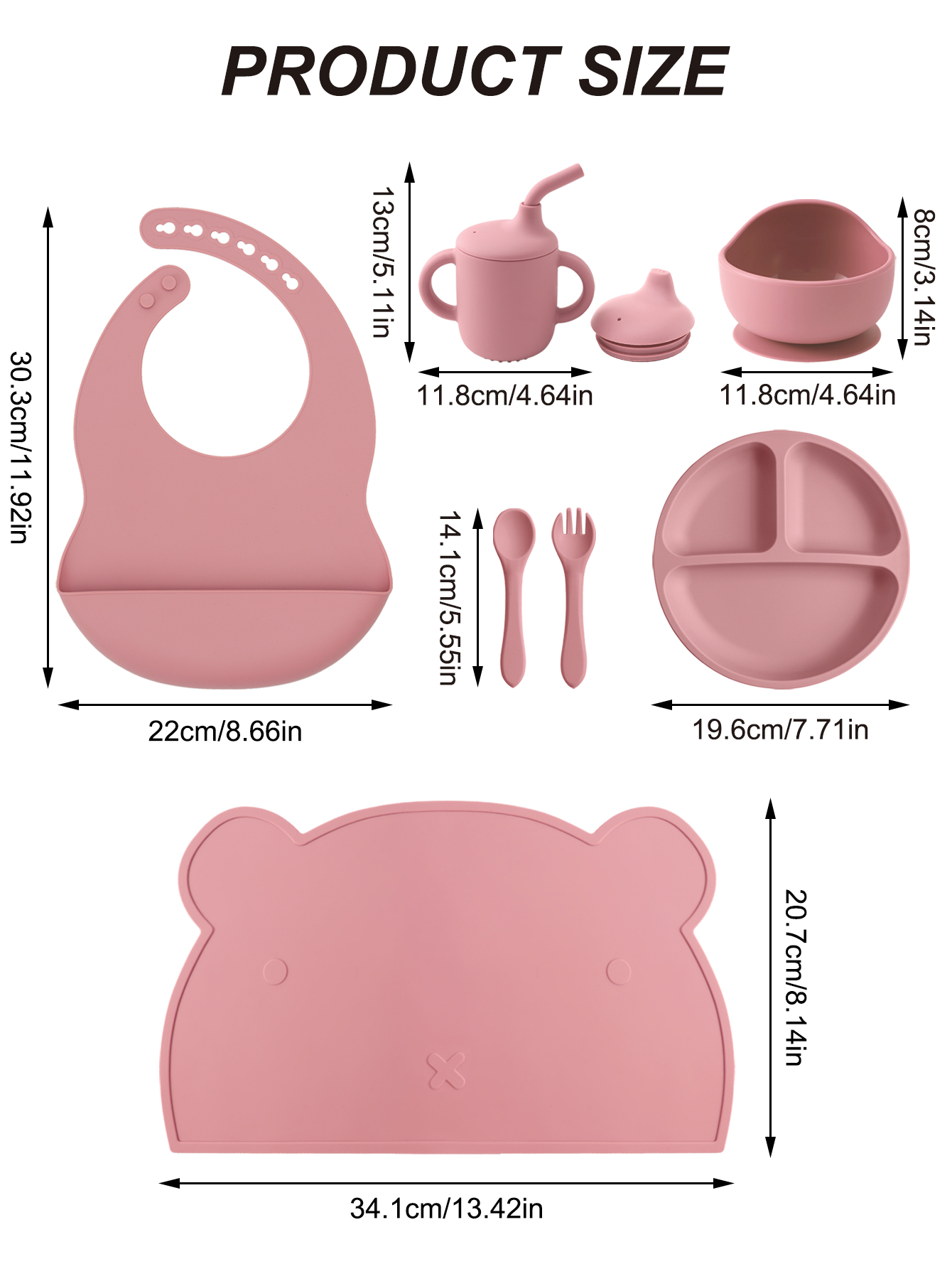 Conjunto de alimentação de beb - Silicone Suction Bowl avaliação e preço