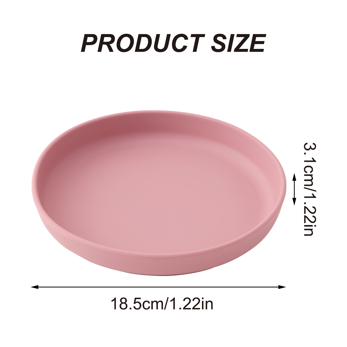 Prato infantil de silicone de  - Silicone Suction Bowl avaliação e preço