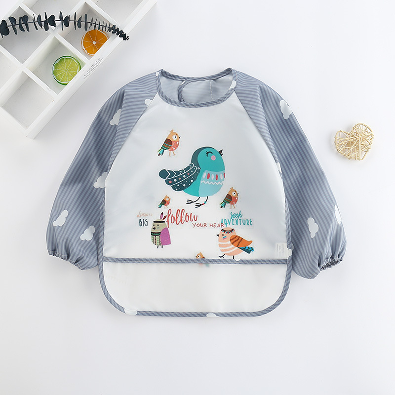 Babadores de bebê bonito color - Baby Food Apron avaliação e preço
