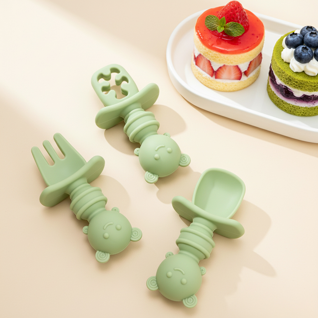 Conjunto de 3 peças de colher  - Baby Food Dispensing Spoon avaliação e preço